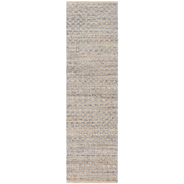 Safavieh 2 x 8 ft. 3 in. Rectangle Cape Cod Coastal Area Rug - Blue & Natural CAP305M-28 - main
